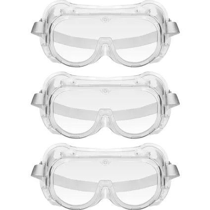 MSW Veiligheidsbril - set van 3 - helder - één maat ORCL-MG-01 3