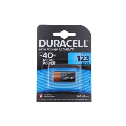DURACELL - DURACELL batterij lithium dl123 ultra - 10581