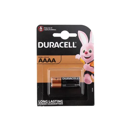 Duracell - Batterij aaaa ultra alkaline | Blister a 2 stuk 2