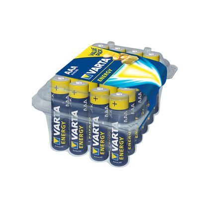 Varta Energie Battery AAA / LR03 Box 24 pièces