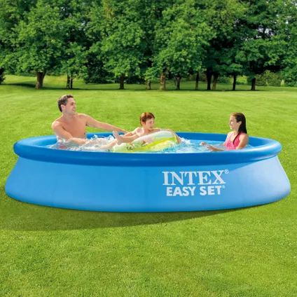 Intex Rond Opblaasbaar Easy Set Zwembad - 305 x 61 cm - Blauw - Inclusief Accessoire CB8 2