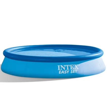 Intex Rond Opblaasbaar Easy Set Zwembad - 366 x 76 cm - Blauw - Inclusief Accessoires CB17 7