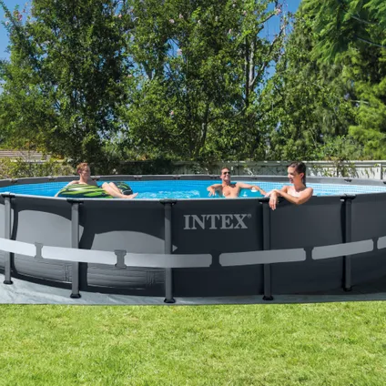Intex Rond Ultra XTR Frame Zwembad - 610 x 122 cm - Inclusief Accessoires CB51 6