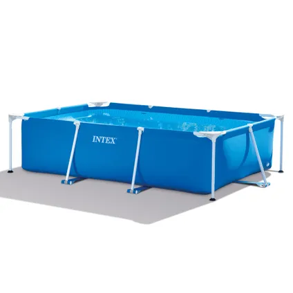 Intex Rechthoekig Frame Zwembad - 300 x 200 x 75 cm - Blauw - Inclusief Accessoire CB8 7