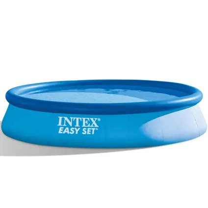 Intex Rond Opblaasbaar Easy Set Zwembad - 396 x 84 cm - Blauw - Inclusief Accessoires CB25 7