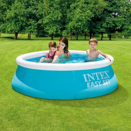 Intex Rond Opblaasbaar Easy Set Zwembad - 183 x 51 cm - Blauw - Inclusief Accessoire CB8 2