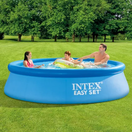 Intex Rond Opblaasbaar Easy Set Zwembad - 305 x 76 cm - Blauw - Inclusief Accessoire CB83 2
