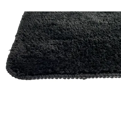 Tapis de douche antidérapant pour double lavabo - 120x50 cm - Noir 5