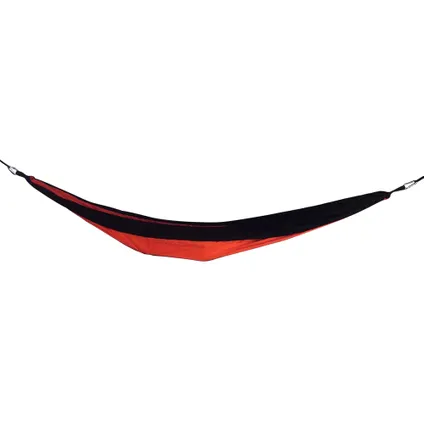 4gardenz® Nylon Hangmat Rood 270x150 cm met ophangset - max. 200 kg 5