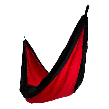 4gardenz® Hamac en nylon Rouge 270x150 cm avec kit de suspension - max.200 kg 6