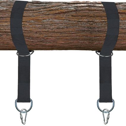 4gardenz® Balançoire/hamac en nylon Ensemble de suspension pour arbre ou poutre