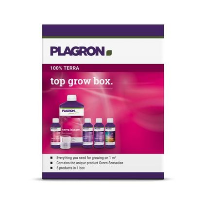 Plagron - Plantenvoeding- Top Grow Box 100% Terra