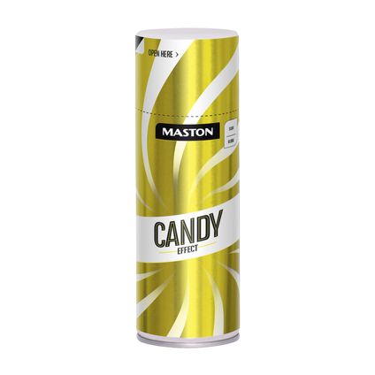 Maston Candy Effet - jaune - peinture décorative en aérosol - 400 ml