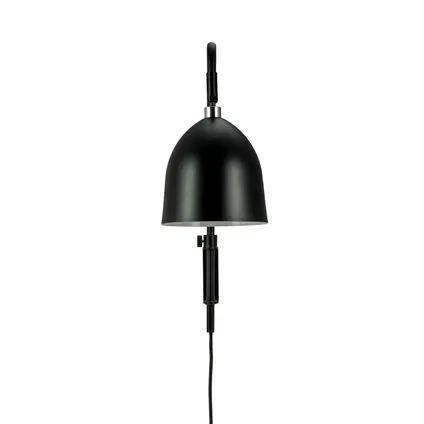 Dyberg Larsen Wandlamp Easton zwart Ø15cm E27 3