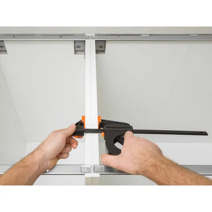 Toolland Serre-joint Quick Grip, largeur de serrage 100 mm, PVC et nylon, PVC (chlorure de polyvinyle) 2