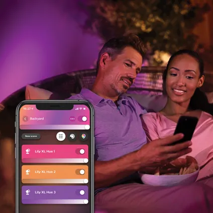 Philips Hue Lily XL Spot Starterspakket White & Color Ambiance 6