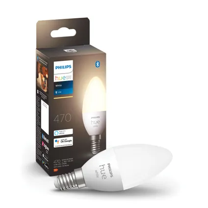 Philips Hue Starterspakket White Kaarslamp E14 - 2 Lampen 2