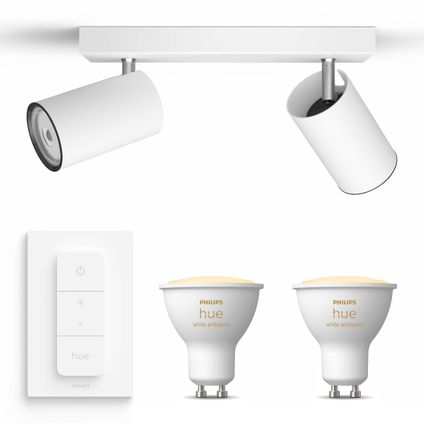 Philips Kosipo Opbouwspot Incl. White Ambiance & Dimmer