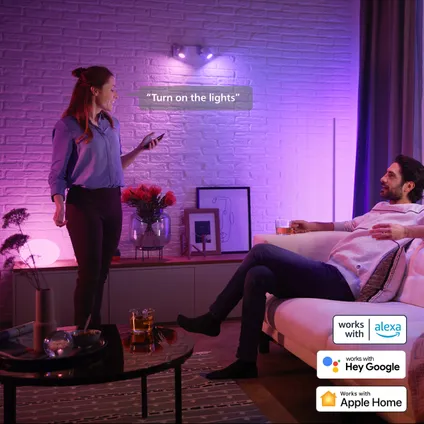 Philips Hue Starterspakket White and Color Ambiance GU5.3 3