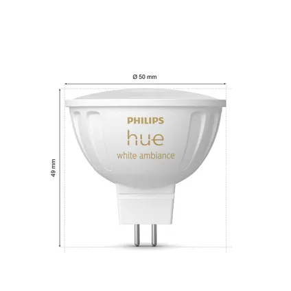 Philips Hue Starterspakket White and Color Ambiance GU5.3 6