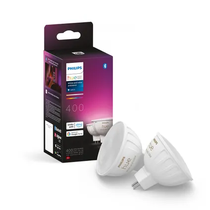 Philips Hue Starterspakket White and Color Ambiance GU5.3 8