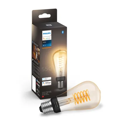 Philips Hue Starterspakket Filament White E27 3 Lampen Mix 9