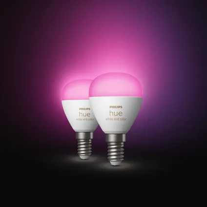 Philips Hue Starterspakket White and Color Ambiance E14 2