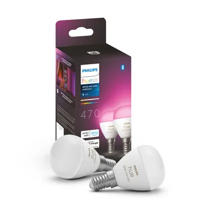 Philips Hue Starterspakket White and Color Ambiance E14 9