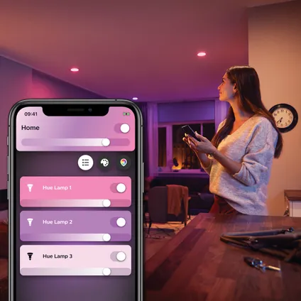Philips Hue Starterspakket White and Color Ambiance GU10 4