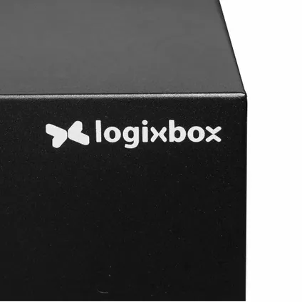 Boîte à colis Logixbox Topbox-XXL Noir 6