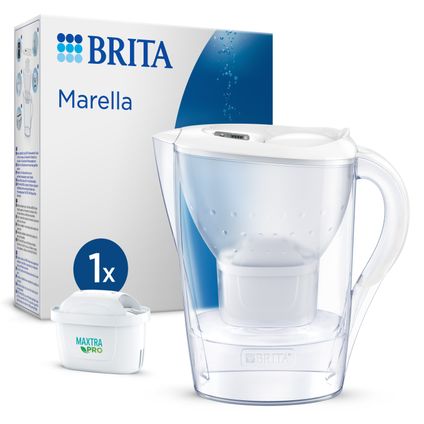 BRITA Waterfilterkan Marella Cool 2,4L - Wit + 1 MAXTRA PRO AIO