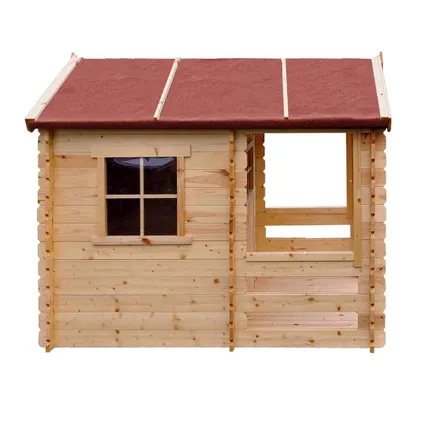 Maison en bois pour enfants - Timbela M501A - 1.1m2 /182x146xH145cm 2