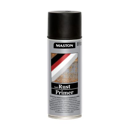 Maston Anti-Corrosion Primer - Noir - peinture en aérosol - 400 ml