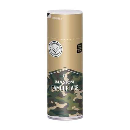 Maston Camouflage Spray - Ultramat - Beige (RAL 1001) - spuitlak - 400 ml
