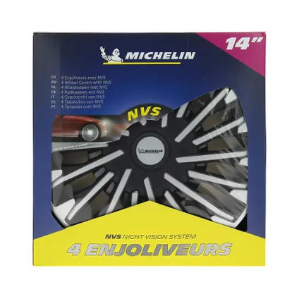 Michelin Wieldoppen Soho 14 inch - 4 stuks 4