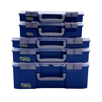 Boîte d'assortiments CarryLite 55 Raaco - 5x10 - 25 compartiments 3