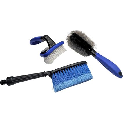 LB Tools car wash brush set brosse à jantes, brosse à pneus et brosse à voiture (LB1276)
