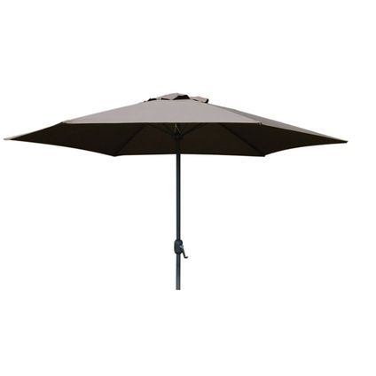 Parasol Luxe 6-ribs - Ø 300cm - taupe