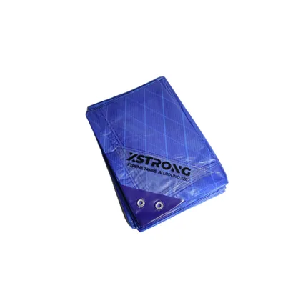 Xstrong Afdekzeil Allround 120 gr/m² 6 x 8 blauw 3 laags gelamineerd / absoluut 100% waterdicht 4
