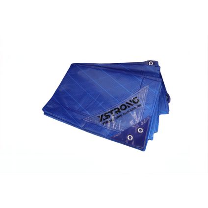 Bâche Xstrong Allround 120 gr/m² 3 x 4 - bleu absolument imperméable / durable