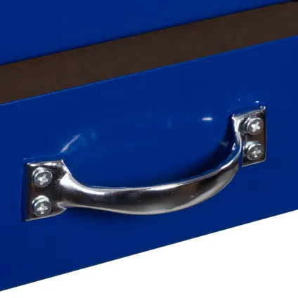 Hanse Werkzeuge Établi en métal avec tiroir / Table de travail - 120x60x155 cm 6