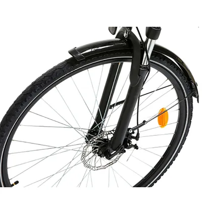 Vélo électrique pour femme Urban E600 moteur central 7 vts gris 5