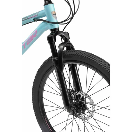 Bikestar MTB Fully alu 21 speed 24 inch blauw 8