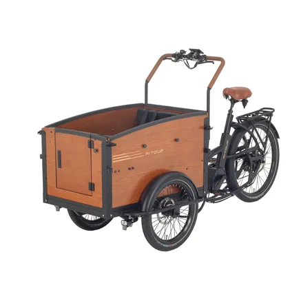 Vélo cargo électrique Aitour Family-S Enviolo 48V 13.4Ah 2