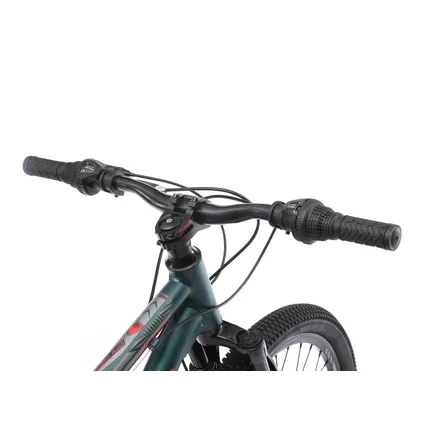 Bikestar MTB Fully alu 21 speed 24 inch groen 4