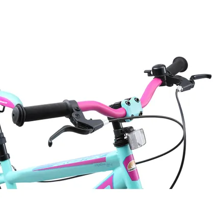 vélo pour enfants Bikestar Urban Jungle 24 pouces turquoise / violet 4