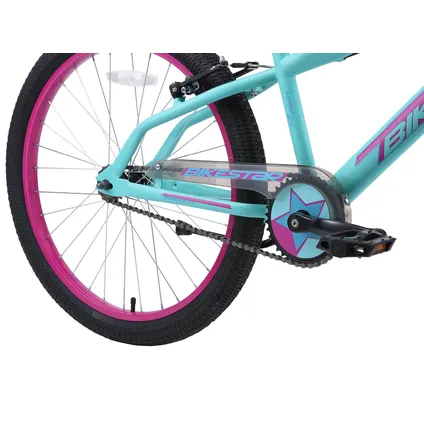 vélo pour enfants Bikestar Urban Jungle 24 pouces turquoise / violet 5