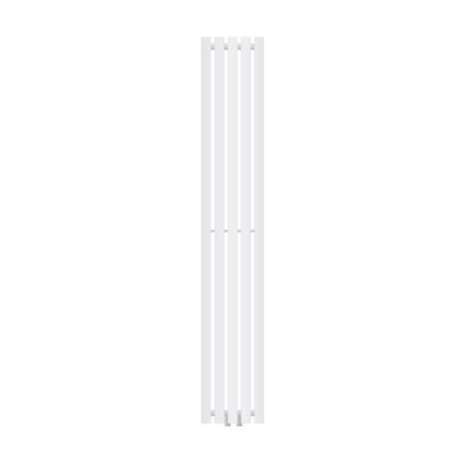 Radiateur LuxeBath design Stella 1600 x 260 mm, blanc, radiateur à panneaux avec raccord central