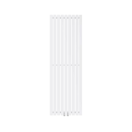 Radiateur LuxeBath design Stella 1400 x 480 mm, blanc, radiateur à panneaux avec raccord central