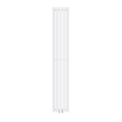 LuxeBath design radiator Stella 1800x260 mm, wit, paneelradiator middenaansluiting, éénlaags, vlak